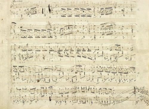 nature-and-culture:Manuscript, Chopin. xo