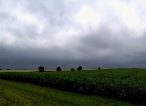 Storm moving in across the Ridgeway. #ridgeway #storm #clouds #rain #rainstorm #moodyskies #natureph