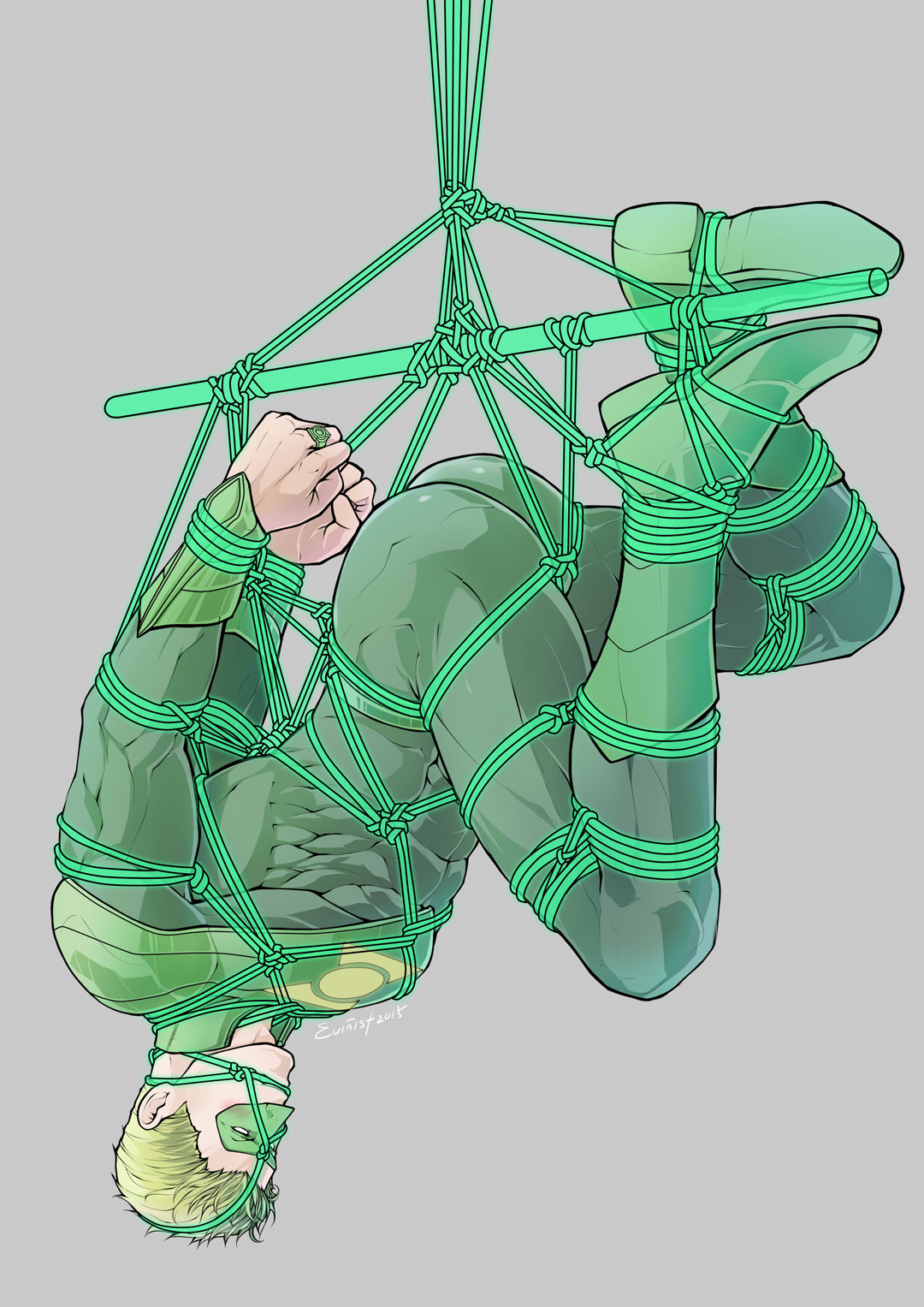 evinist:  This is the last one I promise.Green Lantern Bondage Series 