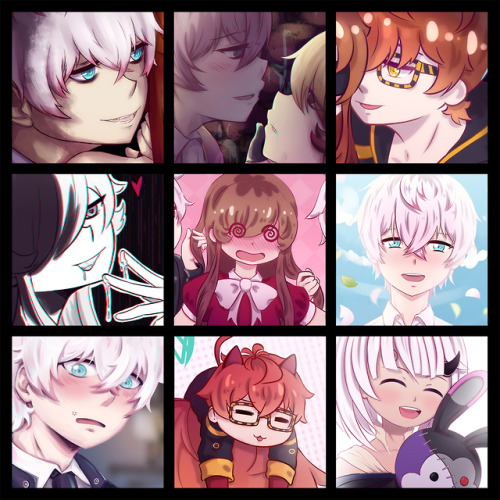 ugh… (￣ ￣|||) FaceYourArt challengeso many Saeran.. so much expression….