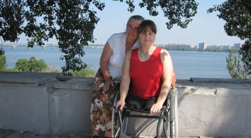 love-birth: At her initial examination, Maizie had a hard time not crying from the pain of being str