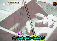 awesomelittlehappythings:  bigbanggifs: G-Sadako  last gif omg  