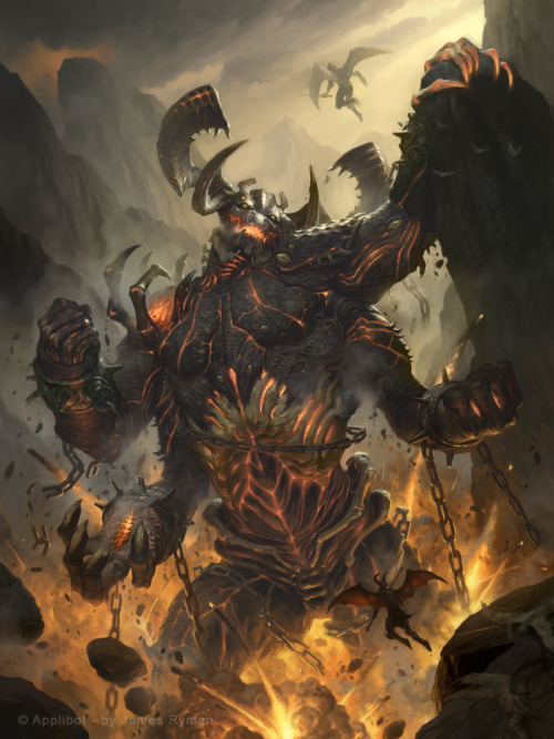 cyrail:  Unleashed Demon Normal by namesjames Featured on Cyrail: Inspiring artworks that make your day better