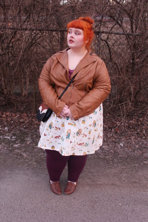 afatfox:top ~ target (xxl)jacket ~ torrid (4)skirt ~ design by teagan white/made by chubbycartwheels