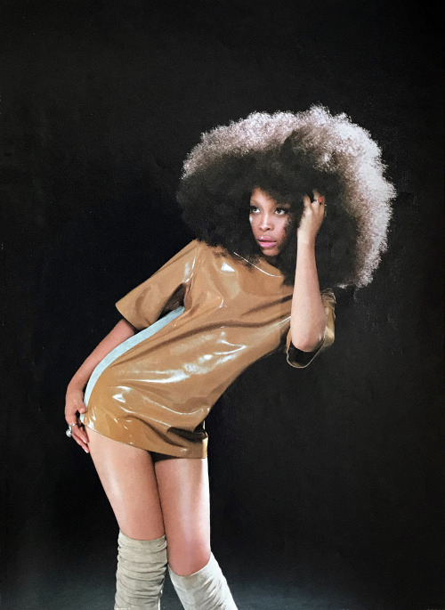 juliesandothings:Erykah Badu photographed by Marc Baptiste for The New Yorker, March 2008 