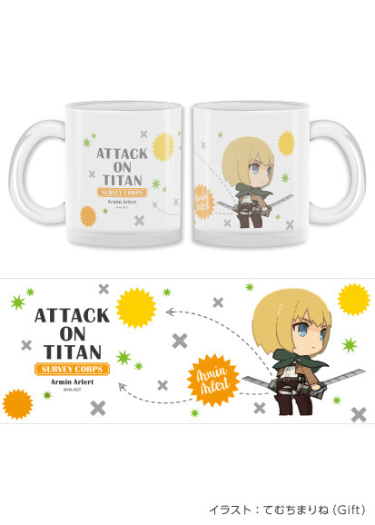 snkmerchandise: News: SnK Gift Glass Mugs adult photos