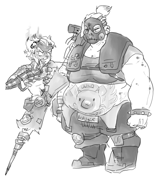 shatterstag:  baileyartblog:  Male gamers drawing fem!junkers be like in reality it’d be like you cant escape the grimey lesbians my dudes  lord ya i saw this piece the other day and hooly dooly let me tell you about my conniptions 