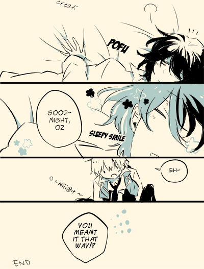 e-ck:   (Ori) by Totonica. [TL: Gil literally said “I want to sleep” in the first