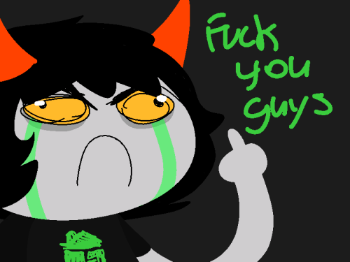 mangofurret: Seriously, why are people saying that the Homestuck fandom is dead? We’re definit