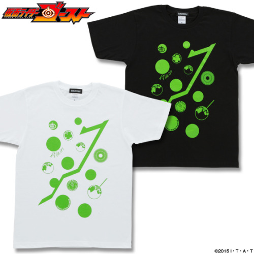  Premium Bandai has opened pre-orders for a new Kamen Rider Necrom-themed t-shirt (3,240 yen, May re