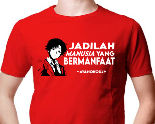 Jual kaos Anime