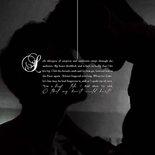 stirlingwren:It was almost a brotherly kiss, but not quite. Too fragile, too painful. James Far