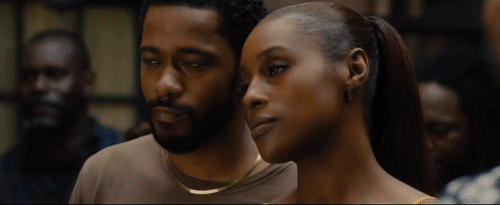 melanated-violett:  queenxdesi:  yslkuwonu:Issa Rae and Lakeith Stanfield in The