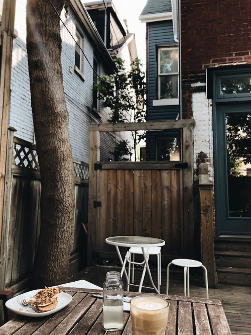 helloancolie: Another picture of my favorite cafe in Toronto. (at Fika Café) 