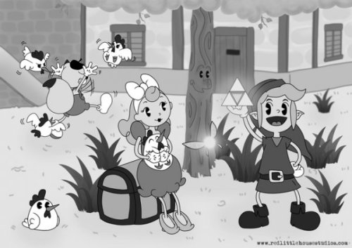 dorkly:  Old-Timey Cartoon Videogames Steamboat Willie better watch his back.