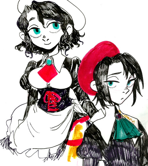 kuropin:welcome to rokkenjima we have cute thighs and murder