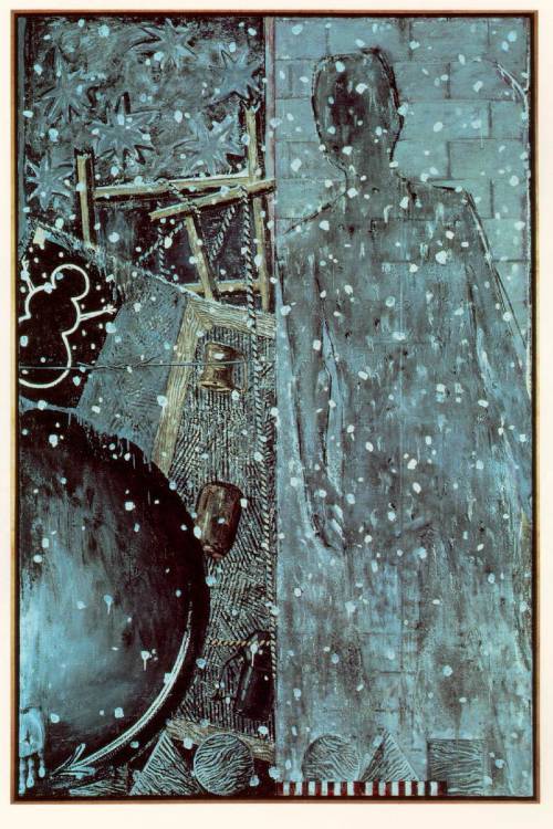 artist-jasper-johns: Winter, Jasper Johns