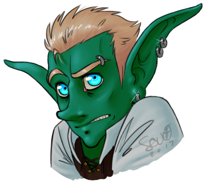 grim-and-ana:   Gildwynn Steamvolt (ﾉ◕ヮ◕)ﾉ*:･ﾟ✧Dalaran Engineer, Shaman, and good friend to Anarchaia  