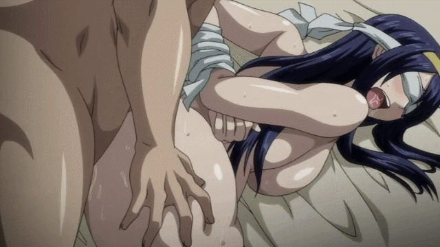 ahegao-hentai: blindfold request  gif source: same order as gifs 1.  rance   2. 
