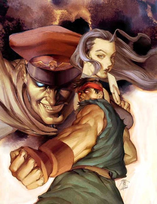 spyrale:    Street Fighter by Jo Chen // Facebook  