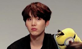 Yoongi + Plushies