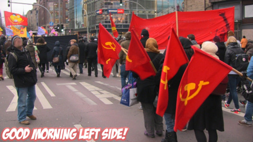 goodmorningleftside:Hamburg is still red! For a proletarian feminism.