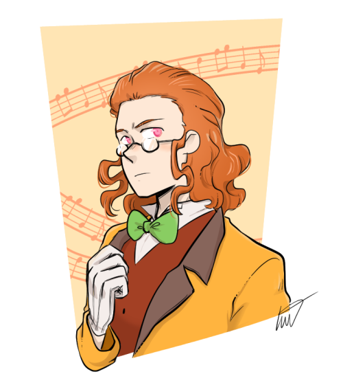 Rewatching Classicaloid and I did some drawings :)