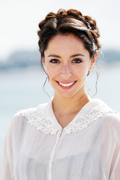 joonhyuna:  Oona Chaplin attends ’The Ark’ Photocall In Cannes.