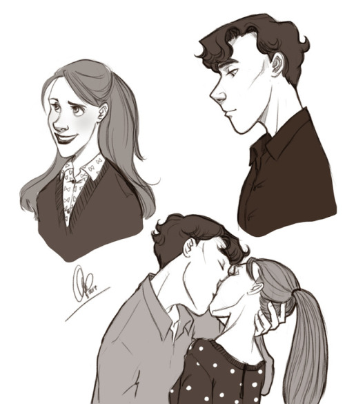 artbylexie: Some Sherlolly sketches for you all today. :) @thisisartbylexie