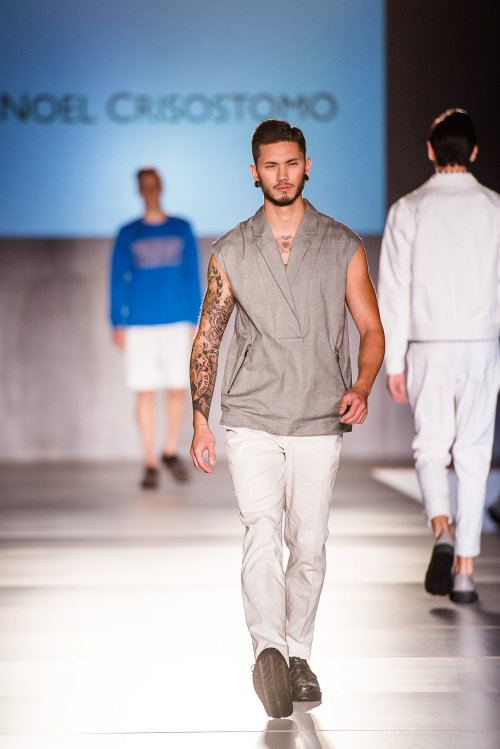 Stevo Trann for Noel Crisostomo SS15 collection at Toronto Men&rsquo;s Fashion Week Taken by Shayne 