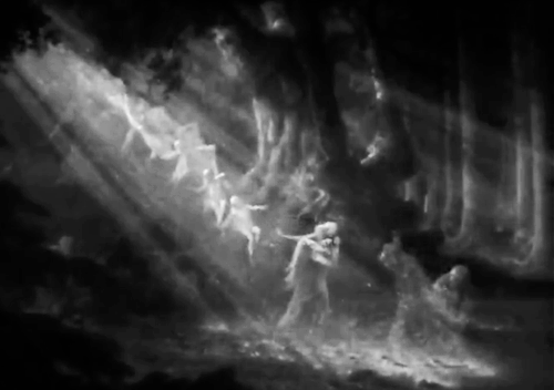 auldcine:Titania (Anita Louise) and the faeries in A Midsummer Night’s Dream (1935)