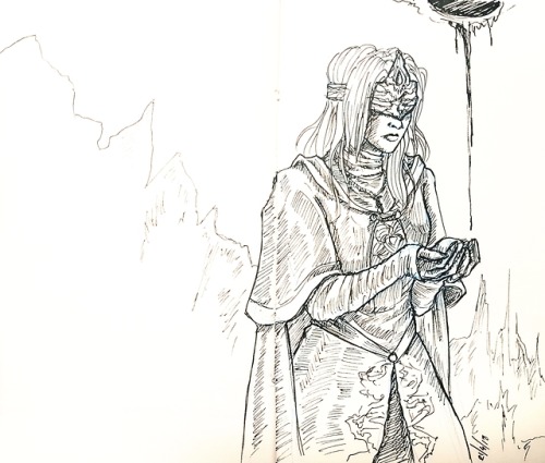 welldressedantagonist: Traditional art wooo!  Sorry i kinda died because my uni took priority. Glad 