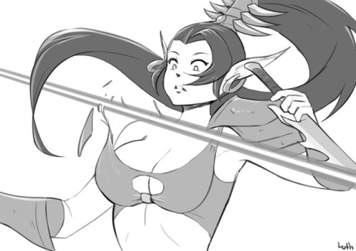 boltertokokoro:Lelith Hasperax wardrobe malfunction. Hi res NSFW version here:www.patreon.co