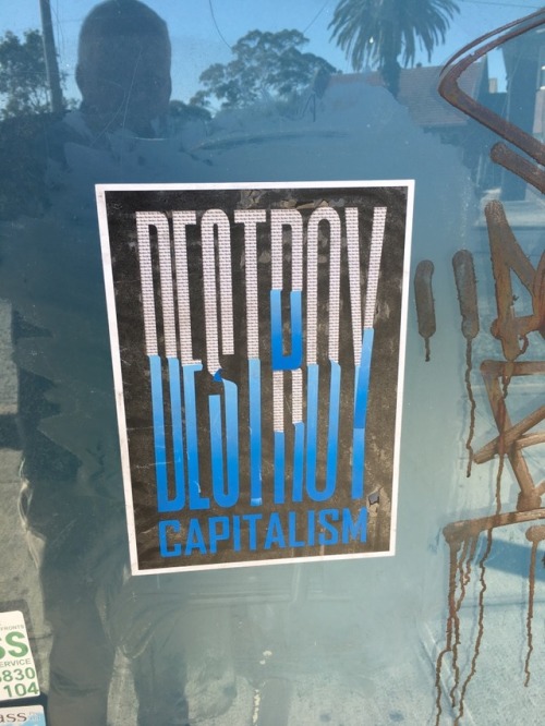 Anarchist posters seen around Sydney