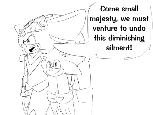 adhd-sonic-the-hedgehog:happy lancelot day these two’s interaction would be very funnypart two, the 