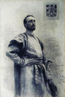 Portrait of Romanov, Ilya Repin