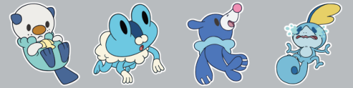 Lil Gen 5-8 ScribbleThe rest of the soggy friends are complete!