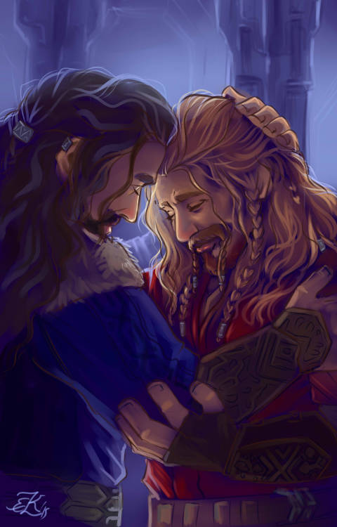 faerytale-wings:Calamity-Kitten gave me the prompt for this lovely:  Thorin turned to Fí