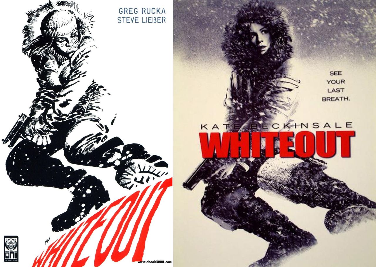 brianmichaelbendis:  Movies and the comic books that inspired them Whiteout, Ghost
