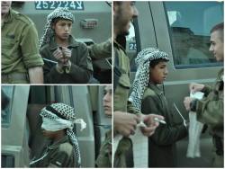 momo33me:How is this justified?How is this justified? A 12 year old boy: arrested and blindfolded, taken to an unknown location, parents not notified, and soldiers having a laugh. !!حسبي الله ونعم الوكيل !!قلوب تحجرت الله