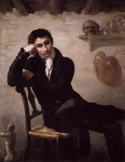Self-Portrait, 1819 by Jean-Louis André Théodore Géricault (French, 1791&ndash;1824)