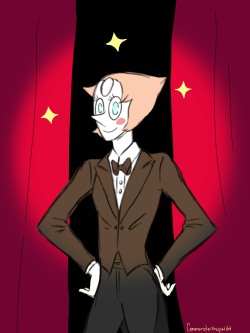 commandershepardd:  Pearl in a suit!!!! I