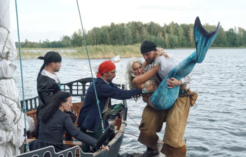 My character (NPC) from LARP “Caribbean sea. Pirates-XI” (St-Petersburg region) - Mermai