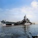 lonestarbattleship:USS Alaska (CB-1) underway near the Philadelphia Navy Yard, on July 30, 1944.NHHC: NH 57214, NH 92282Colorized by Irootoko Jr: link