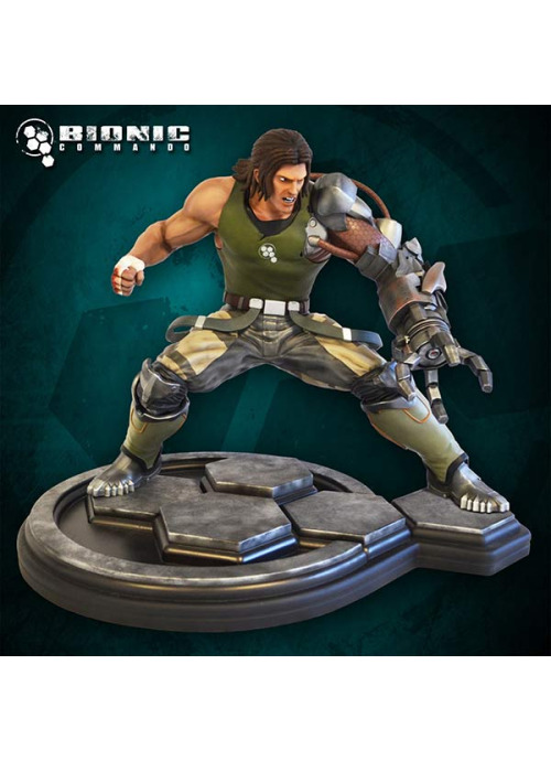 Rad Spencer from Bionic Commando is getting an all new &frac14; Scale Statue!Preorder it now:&nb