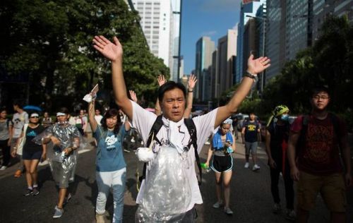 micdotcom:  35 intense photos capture protesters’ struggle for democracy in Hong Kong Follow micdotcom  