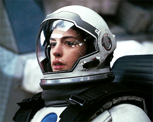 ladiesofcinema:ANNE HATHAWAY as Dr Brand in Interstellar.