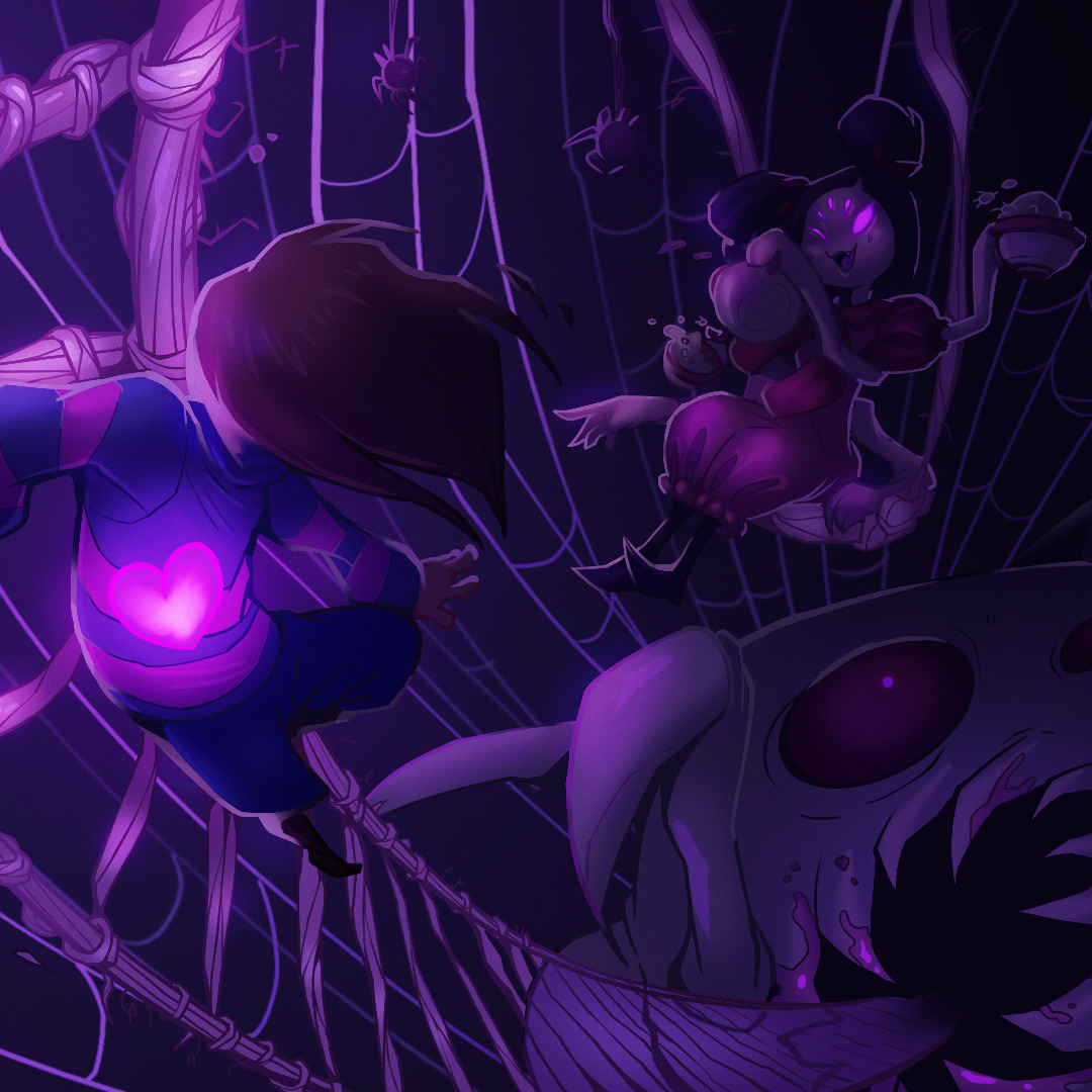 palidoozy-art:  Here’s a small compilation post of all the Undertale boss paintings