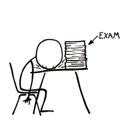 So much studying&hellip; So little time. ✌️ #finalexams #tomorrow #exam #anotherbigday #crossing