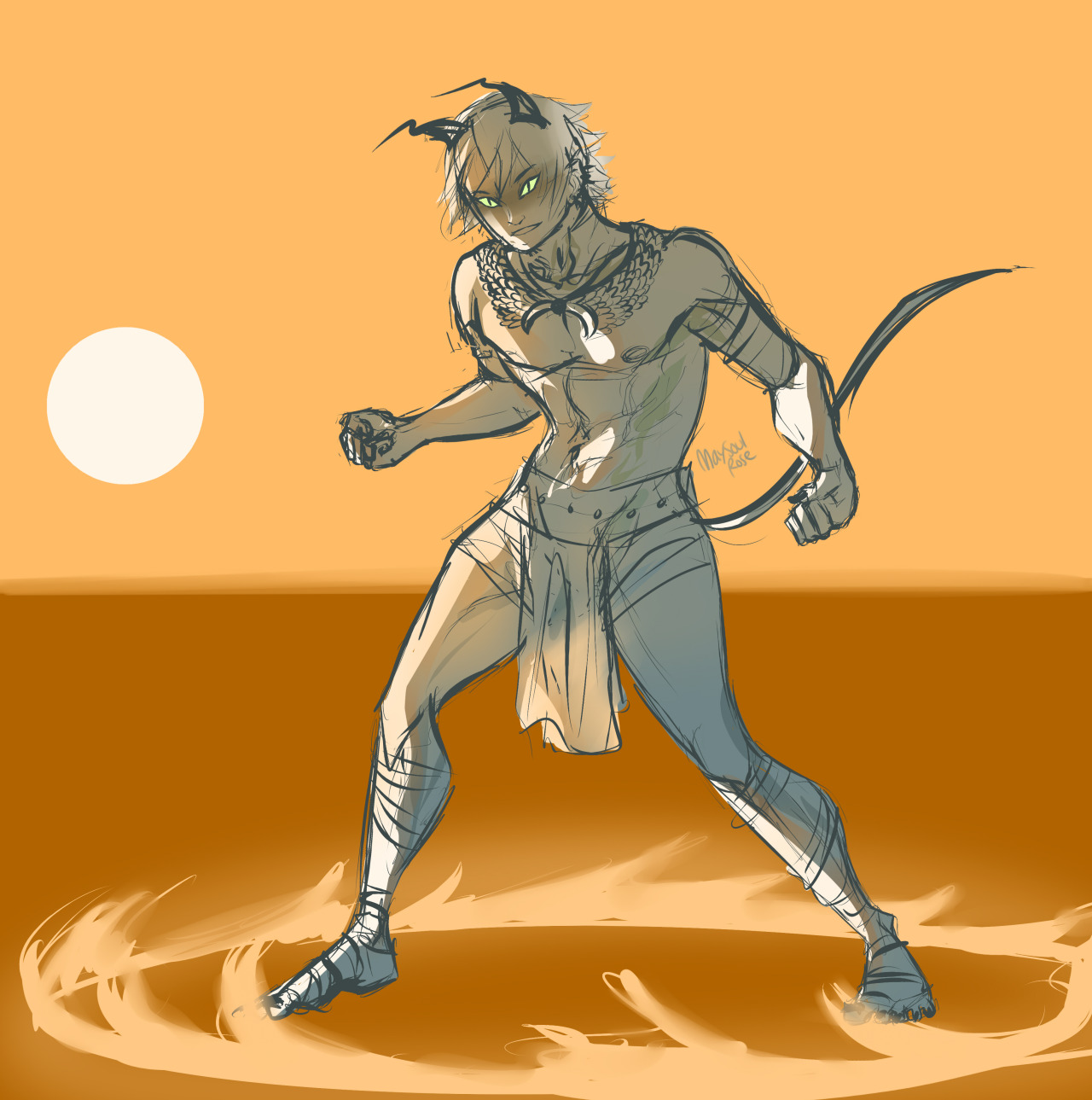 maysoulrose:  Some Egyptian Chat Noir I’ve been wanting to draw Egyptian stuff
